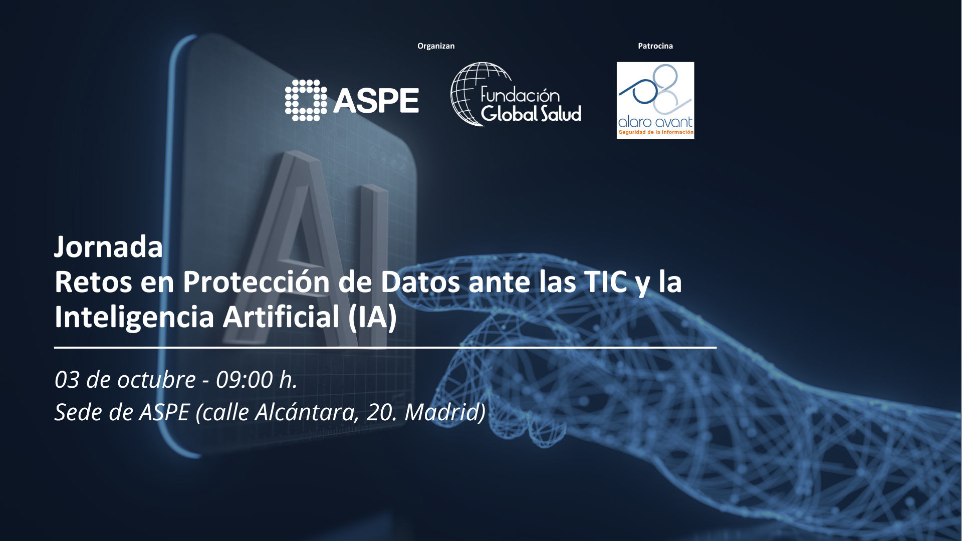 Jornada Retos en Protección de Datos ante las TIC y la Inteligencia Artificial (IA)